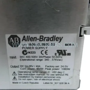 Original Allen-Bradley (Rockwell) 1606-XL960E-3 - Industrial Spare Parts
