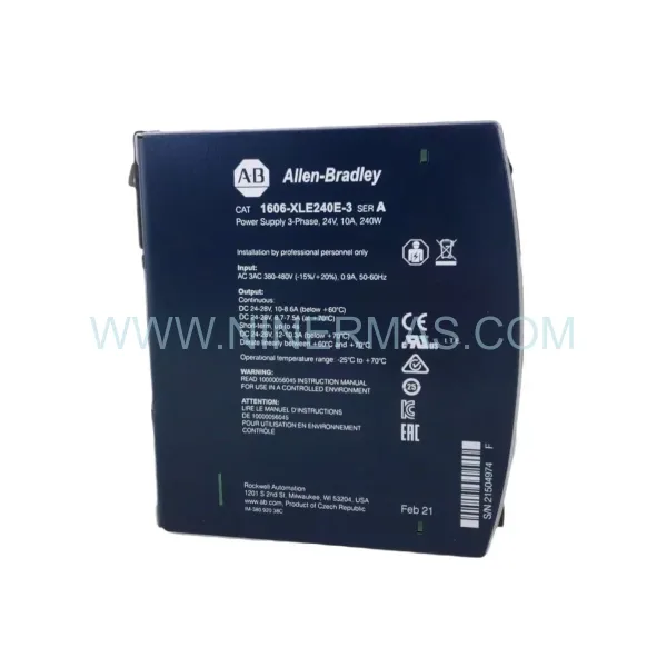 Original Allen-Bradley (Rockwell) 1606-XLE240E-3 - Industrial Spare Parts