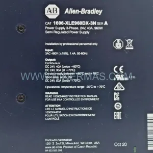 Original Allen-Bradley (Rockwell) 1606-XLE960DX-3N - Industrial Spare Parts