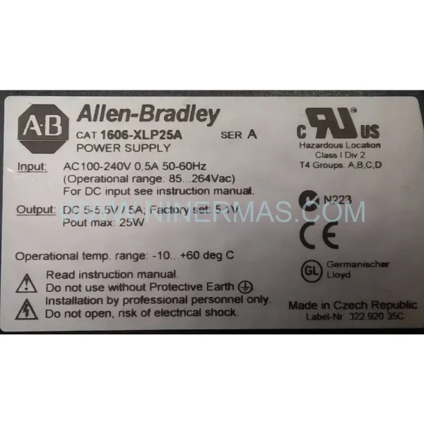 Original Allen-Bradley (Rockwell) 1606-XLP72E - Industrial Spare Parts