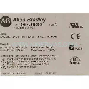 Original Allen-Bradley (Rockwell) 1606-XLS960E - Industrial Spare Parts