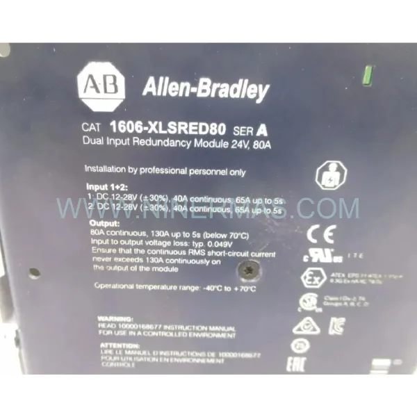 Original Allen-Bradley (Rockwell) 1606-XLSRED80 - Industrial Spare Parts