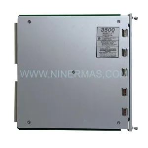 163179-03 Input Module Rear Side & Label - Bently Nevada