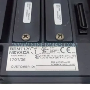 Original Bently Nevada 1701/06 141377-01 Spare Part Component
