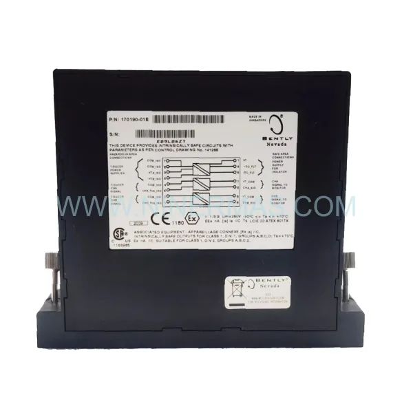Bently Nevada 170190-01E Dual galvanic Isolator - Dual galvanic Isolator