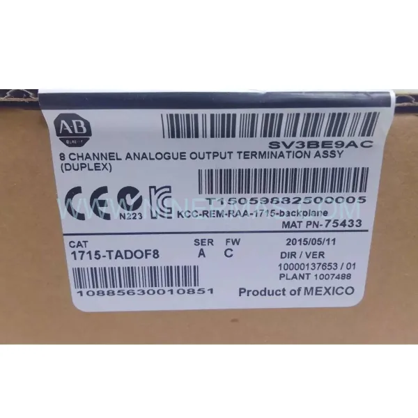 Original Allen-Bradley (Rockwell) 1715-TADOF - Industrial Spare Parts