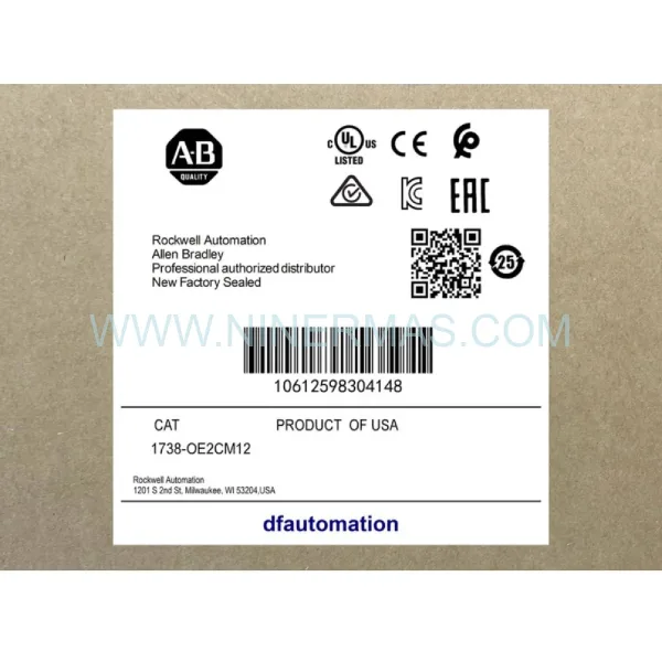 Original Allen-Bradley (Rockwell) 1738-OE2CM12 - Industrial Spare Parts