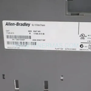 Allen-Bradley 1746-A13/B 13-Slot SLC 500 Chassis | New Original