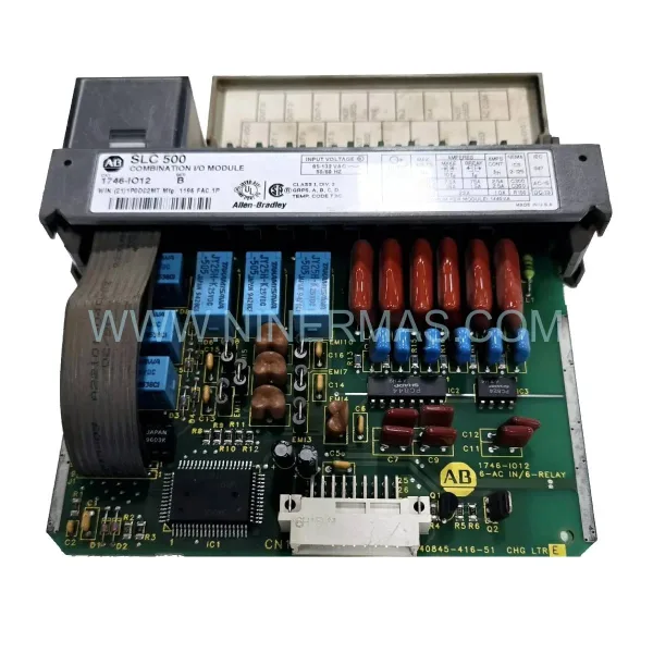 Allen-Bradley 1746-IO12/B | SLC 500 Combo I/O Module 120V AC Original Spare Part