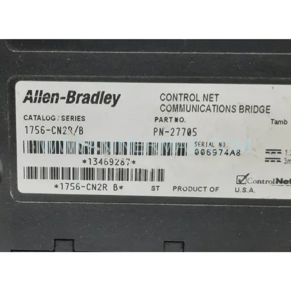 Allen-Bradley 1756-CN2R/B ControlNet Module | Original & New Spare Parts