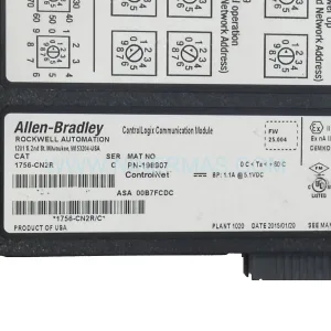 Buy Allen-Bradley 1756-CN2R/C Redundant ControlNet Module | New Original