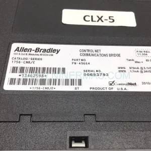 Allen-Bradley 1756-CNB/E ControlNet Bridge Module — New & Original