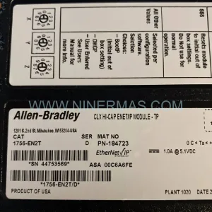 Buy Allen-Bradley 1756-EN2T/D EtherNet/IP Module | New Original