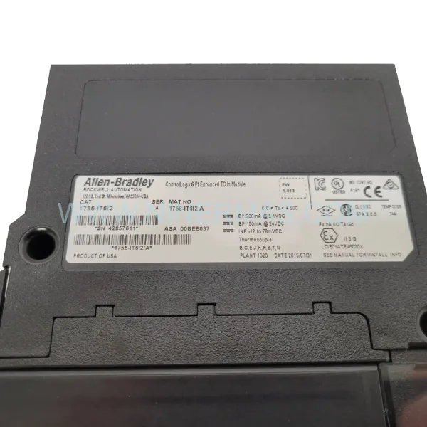 Original Allen-Bradley (Rockwell) 1756-IT6I2 - Industrial Spare Parts