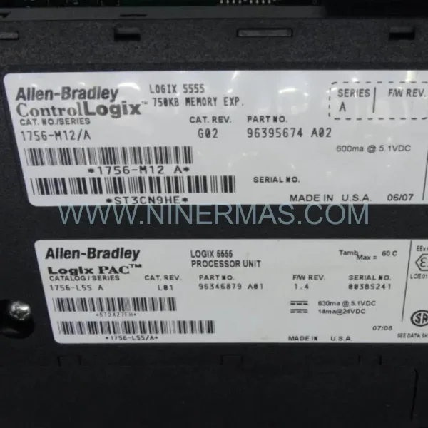 Original Allen-Bradley (Rockwell) 1756-L55 - Industrial Spare Parts
