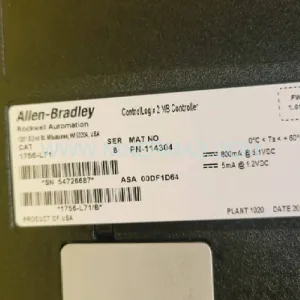 Allen-Bradley 1756-L71/B | ControlLogix 5571 Industrial PLC
