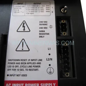1756-PA75R/A Allen-Bradley ControlLogix Redundant AC Power Supply | Original Spare Parts