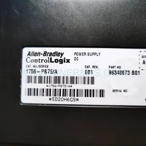 Allen-Bradley 1756-PB75/A ControlLogix DC Power Supply | 75W 24V Industrial Grade