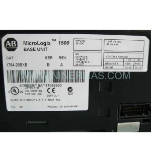 Allen-Bradley 1764-24BXB | MicroLogix 1500 Industrial Safety & Performance Component
