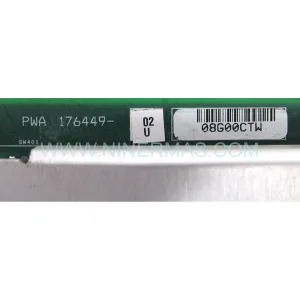176449-02 Input Module Rear Side & Label - Bently Nevada