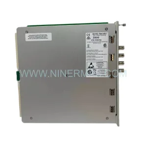 176449-03 Input Module Rear Side & Label - Bently Nevada