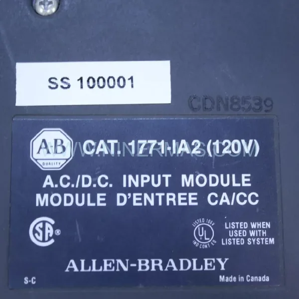 Original Allen-Bradley (Rockwell) 1771-IA2 - Industrial Spare Parts
