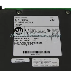 Allen-Bradley 1771-IB/A DC Input Module (Rockwell) — New & Original in Stock