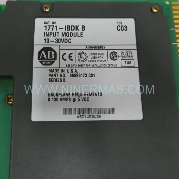 Allen-Bradley 1771-IBDK/B | Isolated DC Input Module for PLC-5