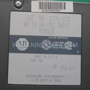 Allen-Bradley 1771-ICD Isolated DC Input Module — New & Original in Stock