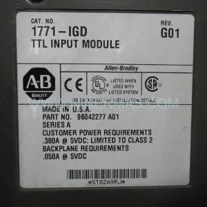1771-IGD/A Allen-Bradley TTL Input Module | Original Spare Parts