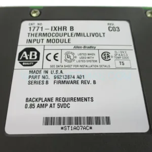 Buy Allen-Bradley 1771-IXHR Thermocouple Input Module | New Original