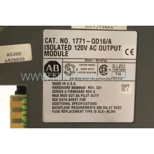 Allen-Bradley 1771-OD16/A | Legacy PLC Retrofit & System Upgrade Module