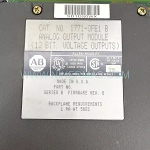 Original Allen-Bradley (Rockwell) 1771-OFE - Industrial Spare Parts