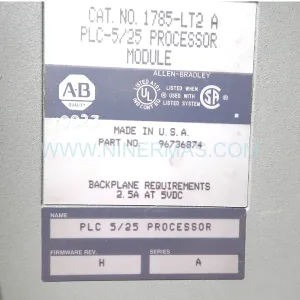 Buy Allen-Bradley 1785-LT-2A PLC-5/25 Processor | New Original