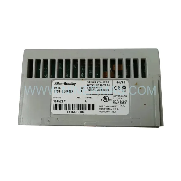Allen-Bradley 1794-IE8XOE4 Flex I/O Analog I/O Combination Module