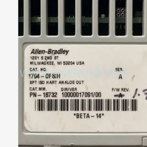 Allen-Bradley 1794-OF8IH HART Isolated Analog Output Module (Allen-Bradley) – New & Original in Stock