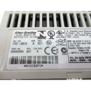 Allen-Bradley 1797-IBN16 | 16-Ch NAMUR Flex Ex Intrinsically Safe Input Module