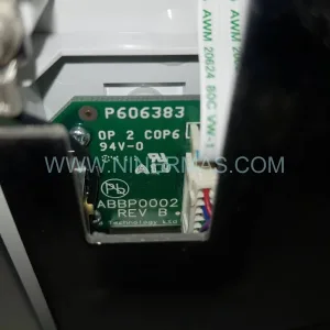 1MRK006500-AB Input Module Rear Side & Label - ABB