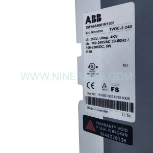 ABB TVOC-2-240 1SFA664001R1001 Arc Monitor New Original Ready to ship