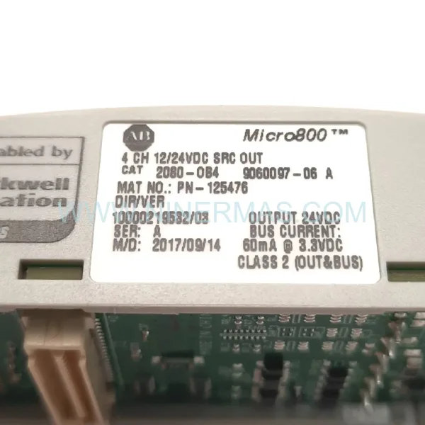 Buy Allen-Bradley 2080-OB4 | 24V DC Sourcing Output Module, New Original