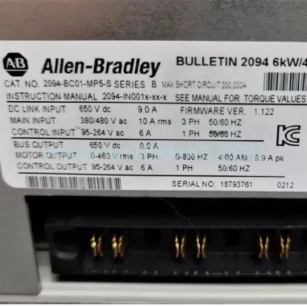 Original Allen-Bradley (Rockwell) 2094-BC01-MP5-S - Industrial Spare Parts