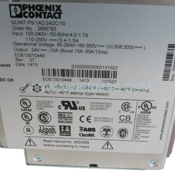 Original Siemens 2866763 Input Module - Industrial Retrofit Component