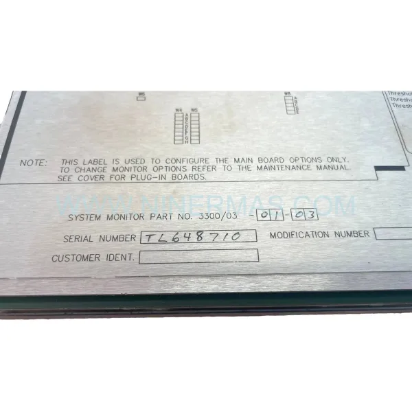Original Bently Nevada 3300/03-01-03 Spare Part Component