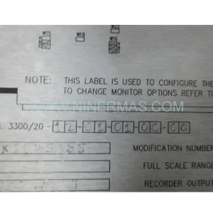 Original Bently Nevada 3300/20-12-01-01-00-00 Spare Part Component