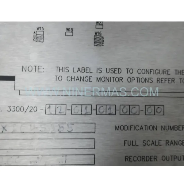 Original Bently Nevada 3300/20-12-01-01-00-00 Spare Part Component
