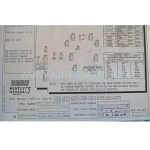 Original Bently Nevada 3300/55-06-01-01-04-00-00-00-00 Spare Part Component