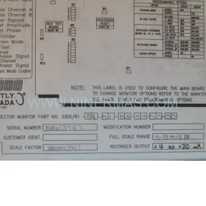 Original Bently Nevada 3300/61-04-01-03-00-00-00 Spare Part Component
