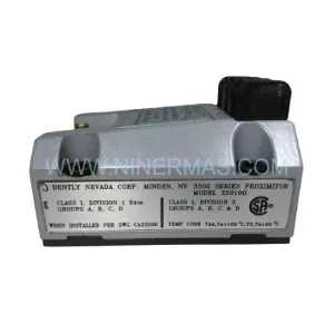 Bently Nevada 330100-50-01 Module Details & Connectors View