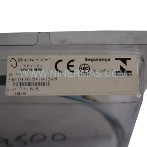 Bently Nevada 330103-00-09-10-02-05 Module Details & Connectors View
