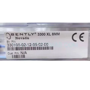 330105-02-12-05-02-00 Input Module Rear Side & Label - Bently Nevada